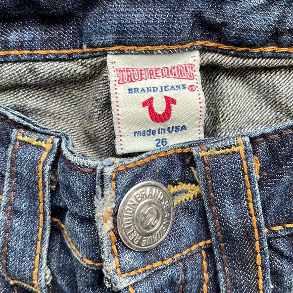 True Religion Tony Big T Bootcut jeans. Size 26 - Picture 2 of 6